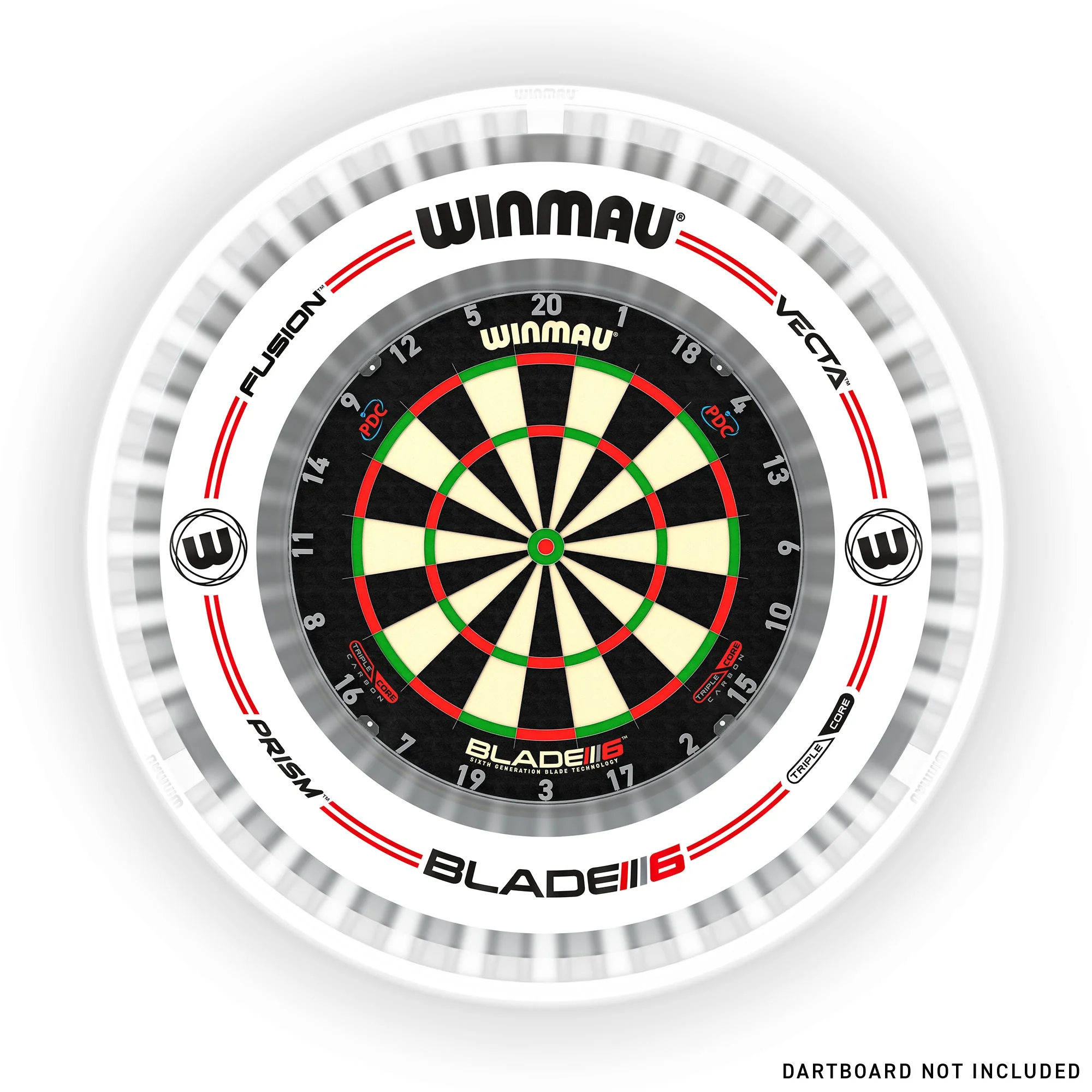 Plasma Ice Dartboard Light & Grey/White Pro-Line Surround Bundle - Image 14