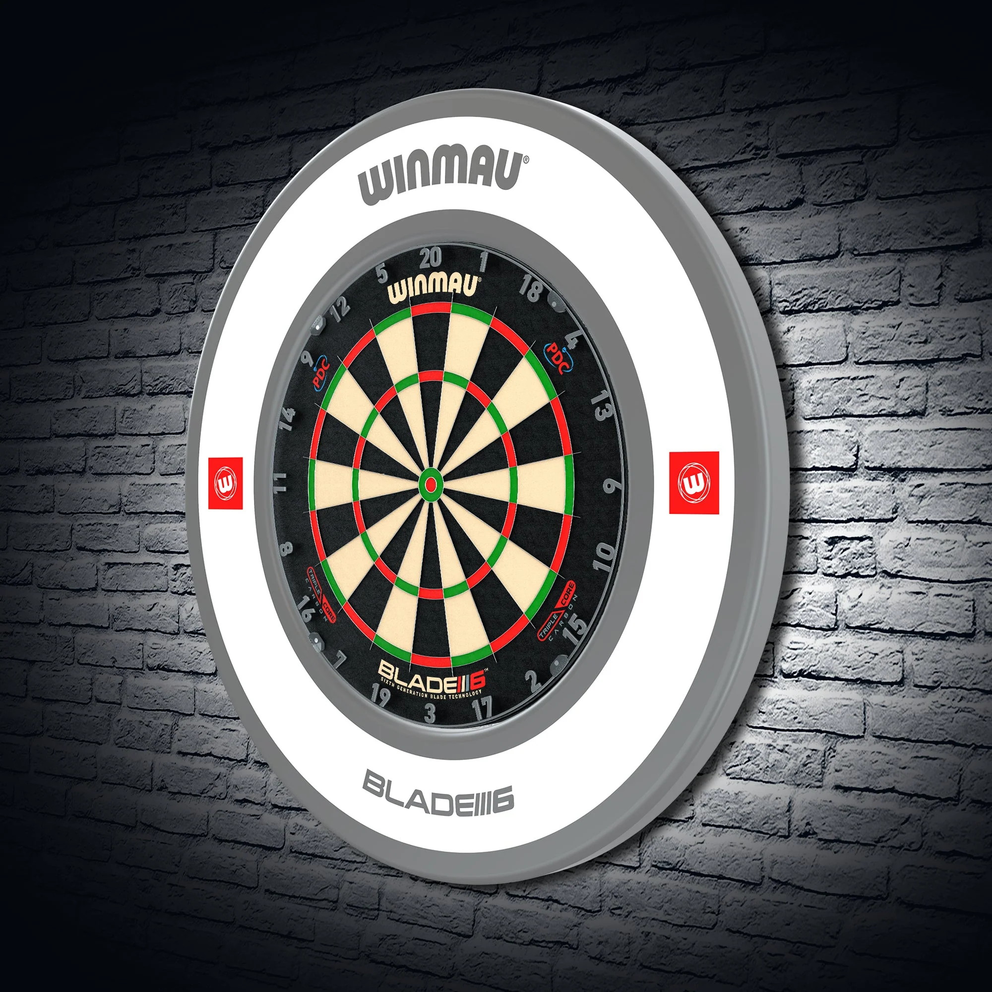 Pro-Line 1.0 White Dartboard Surround - Image 3