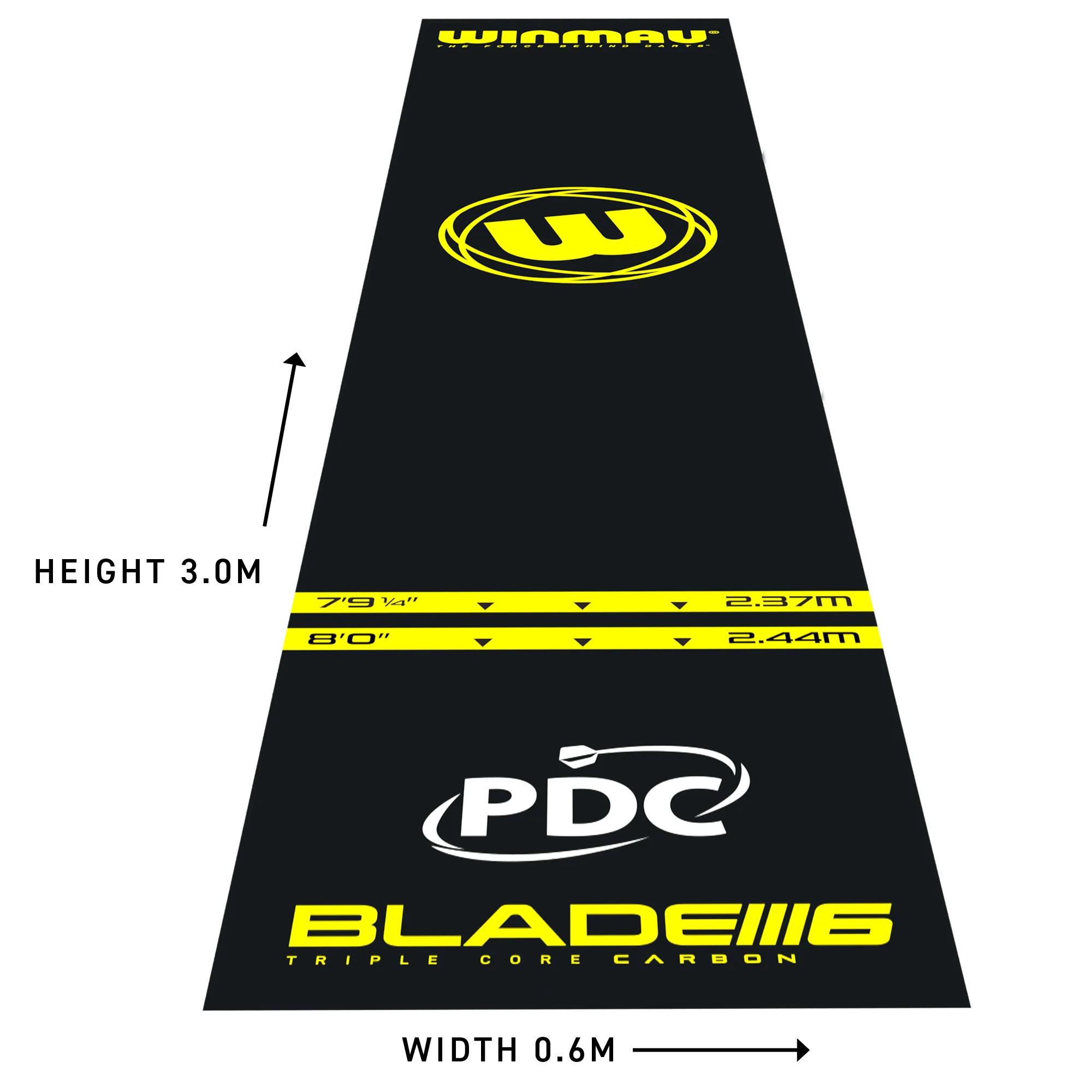 Pro Zone Essential PVC Dart Mat - Image 3