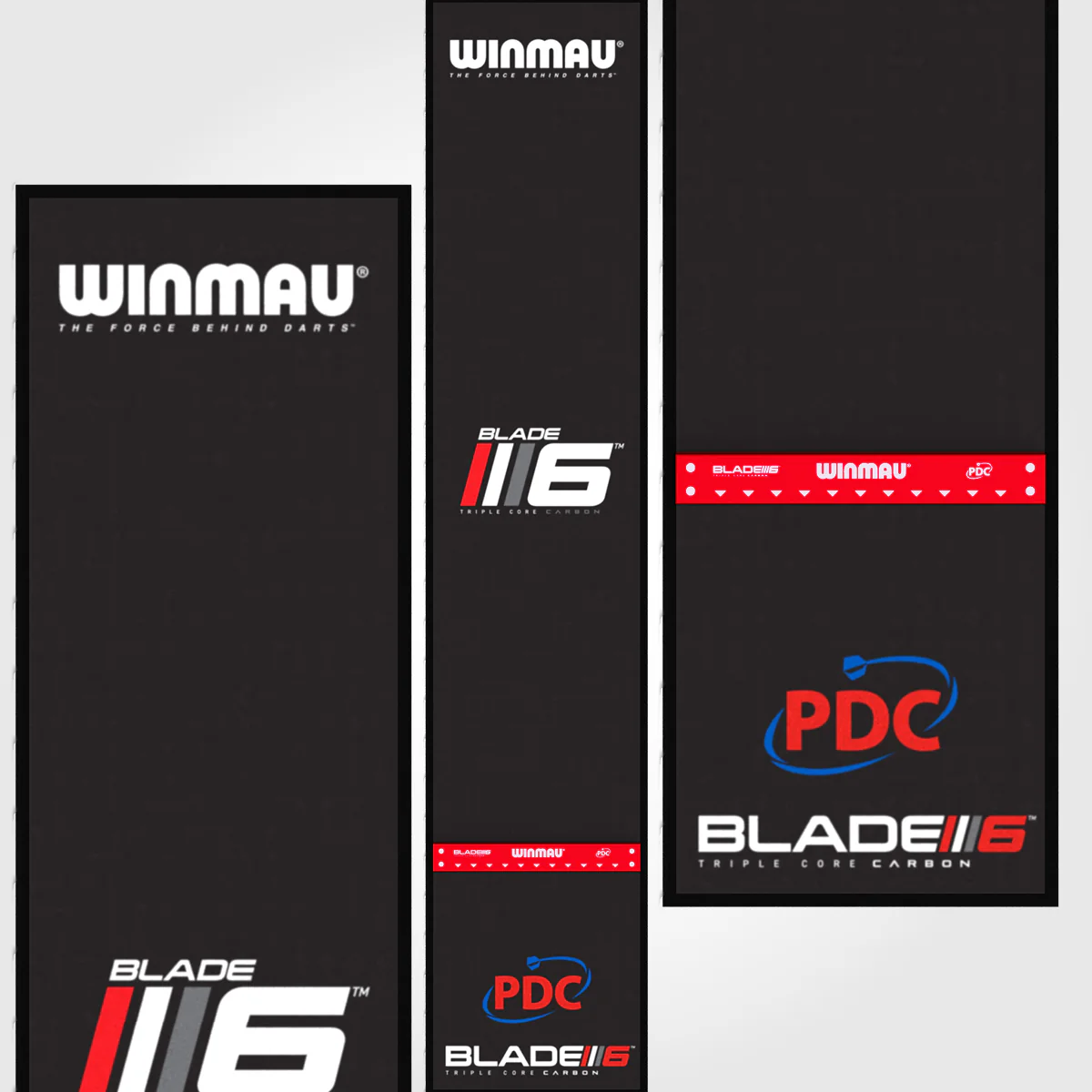 Pro Zone Precision Blade 6 Soft Feel Dart Mat & Integrated Oche - Image 3