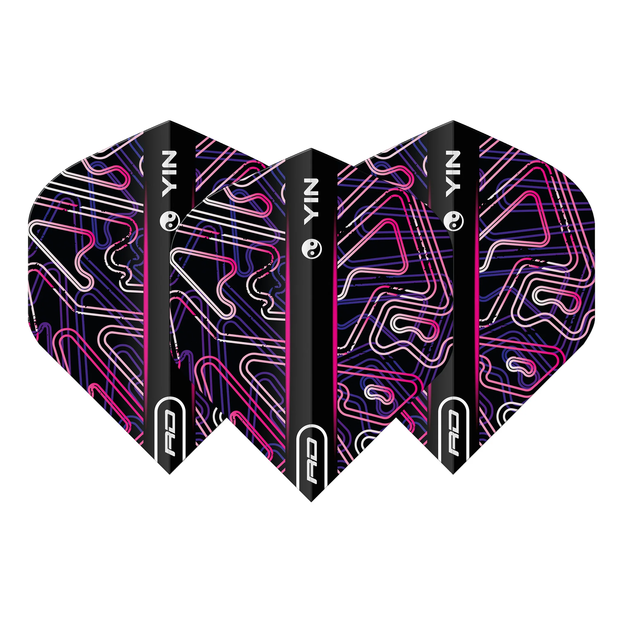 Black & Pink Yin Yang Standard - Image 3
