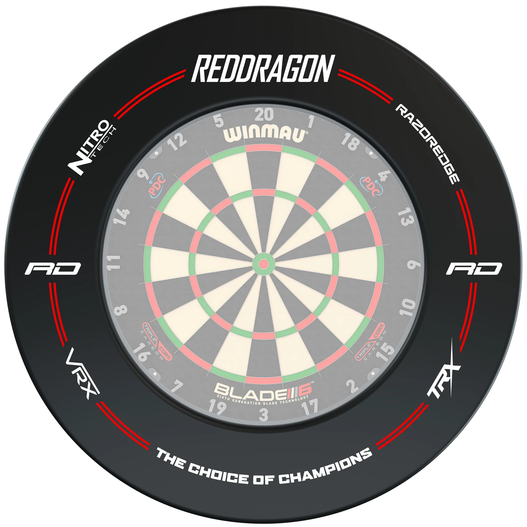 Red Dragon Branded Dartboard Surrounds - Image 2