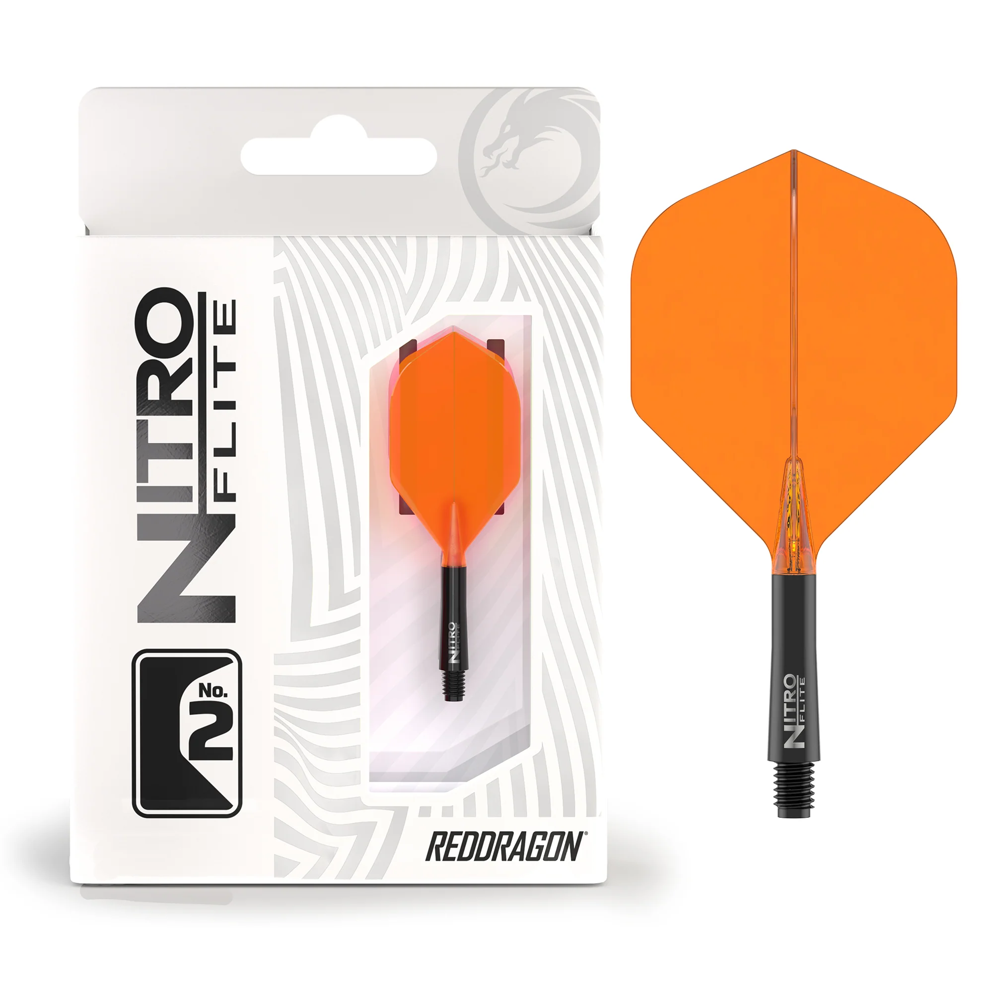 Red Dragon Nitro Flite Orange and Black - Image 5