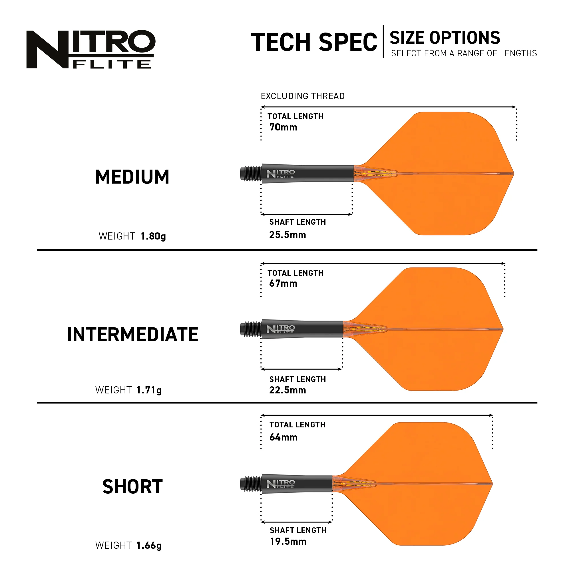 Red Dragon Nitro Flite Orange and Black - Image 6