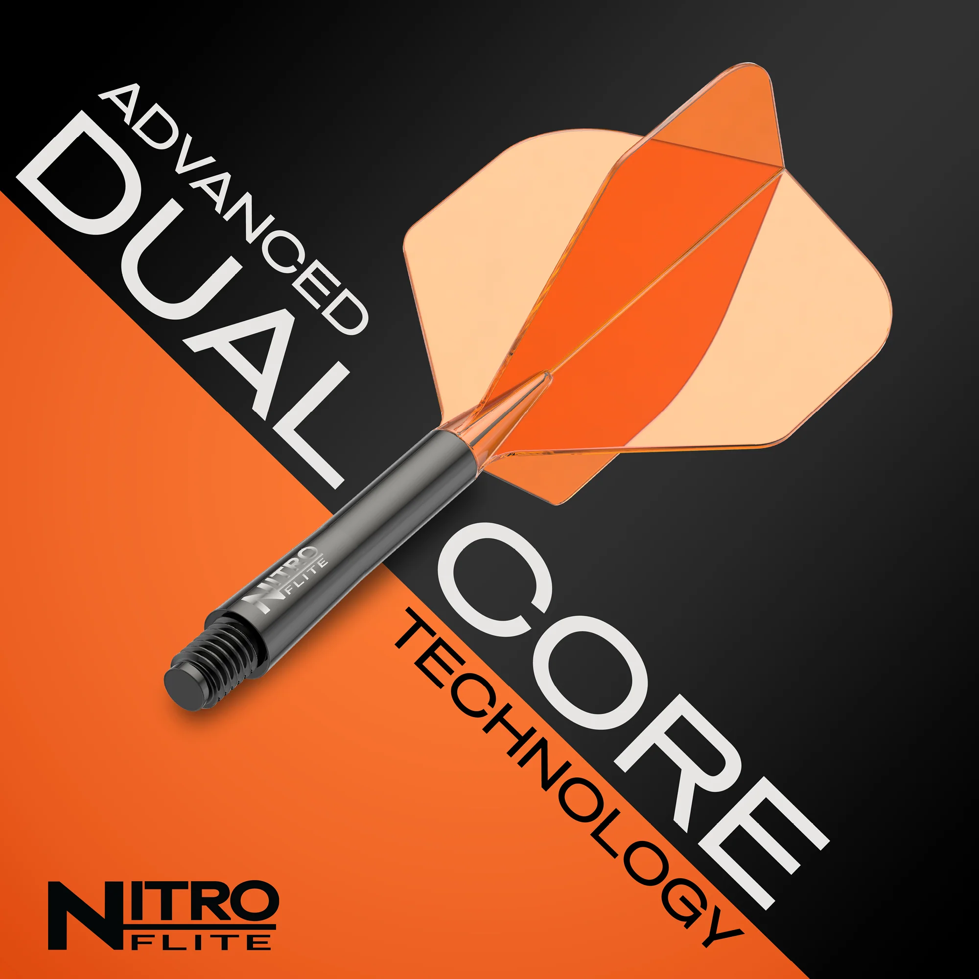 Red Dragon Nitro Flite Orange and Black - Image 7