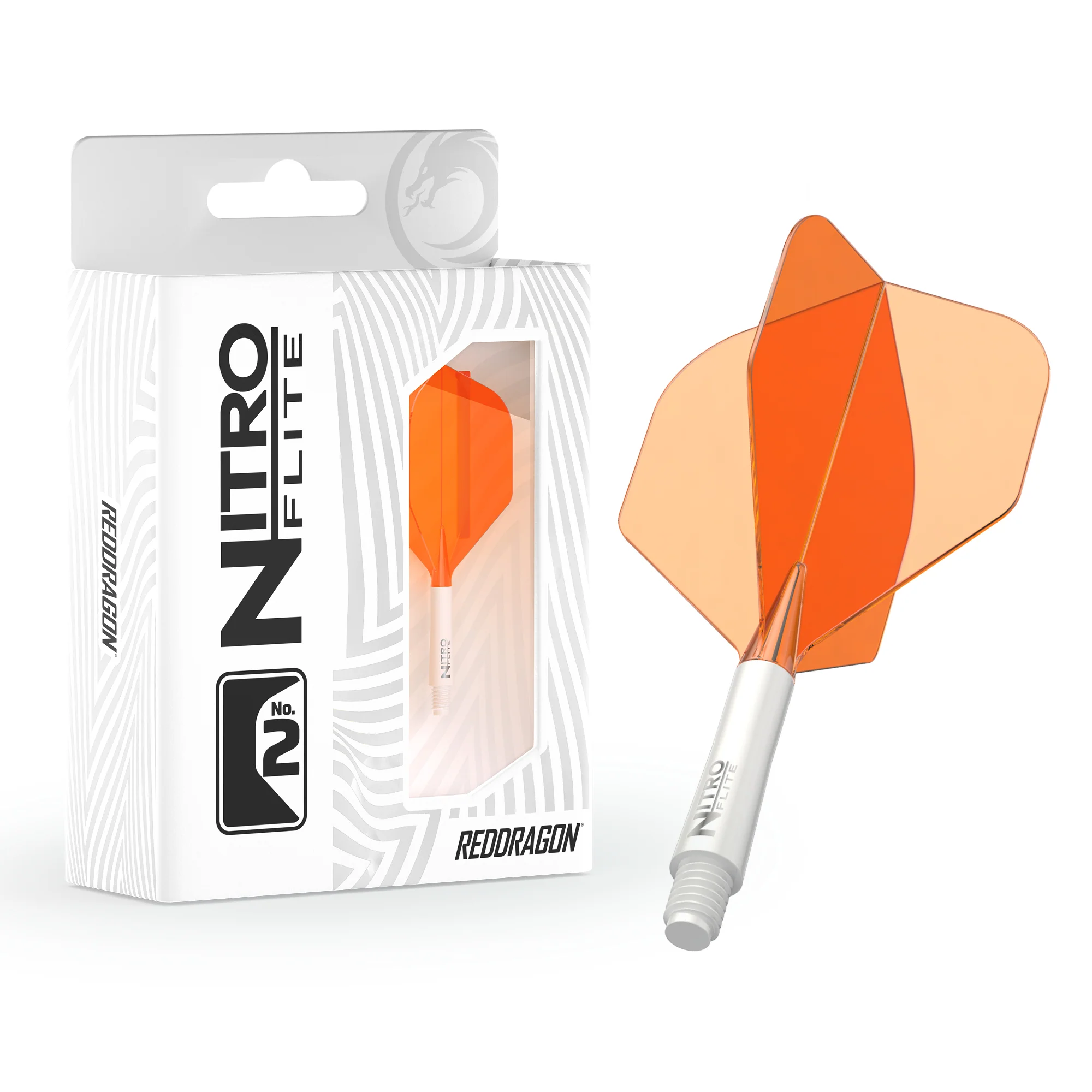 Red Dragon Nitro Flite Orange and White