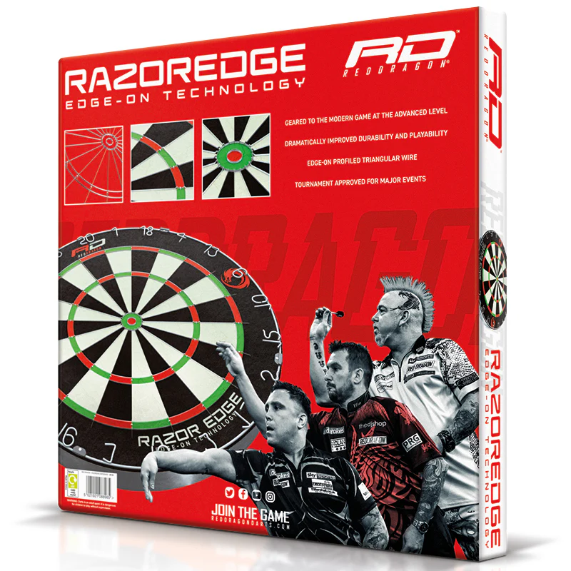 Red Dragon Razor Edge Dartboard - Image 6