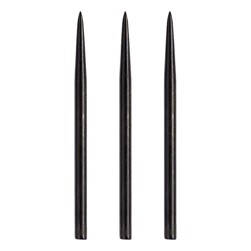 Red Dragon Specialist Dart Points - Black Long 41mm - 3 sets per pack - Image 2