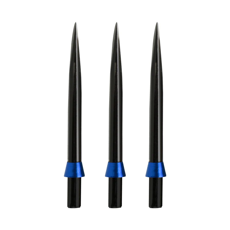 Red Dragon Specialist Dart Points - Black Standard 32mm with Blue Trident - Image 2