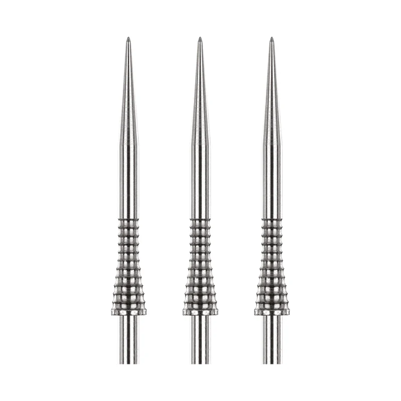 Red Dragon Specialist Dart Points - Silver Effect Raptor GT Gripped Points 35mm - Image 2