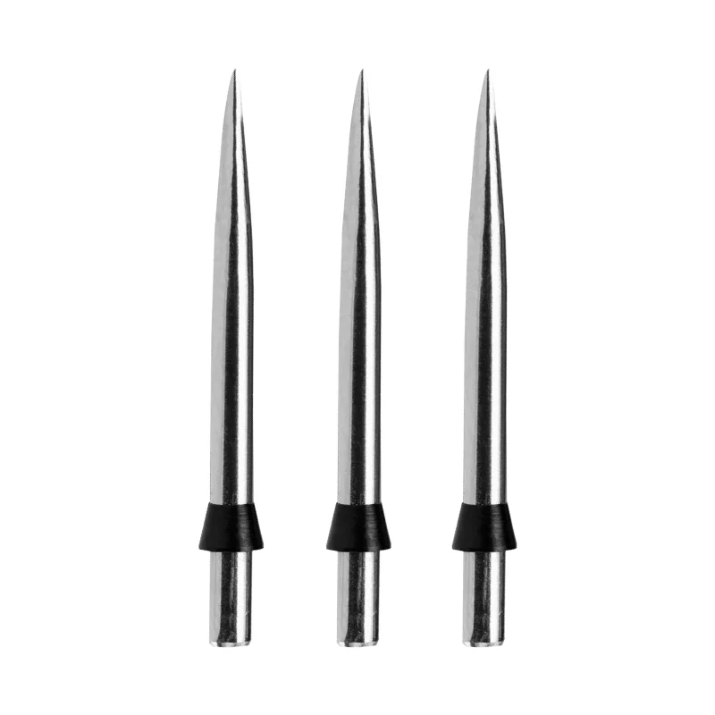Red Dragon Specialist Dart Points - Silver Effect Standard 32mm with Black Trident - Image 2