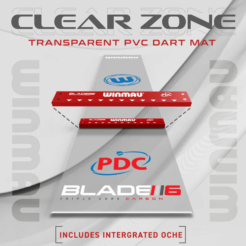 Clearzone PVC Dart Mat with Integrated Oche - Image 6