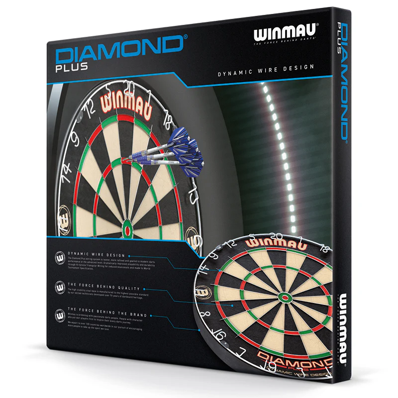 Winmau Diamond Plus Dartboard - Image 4