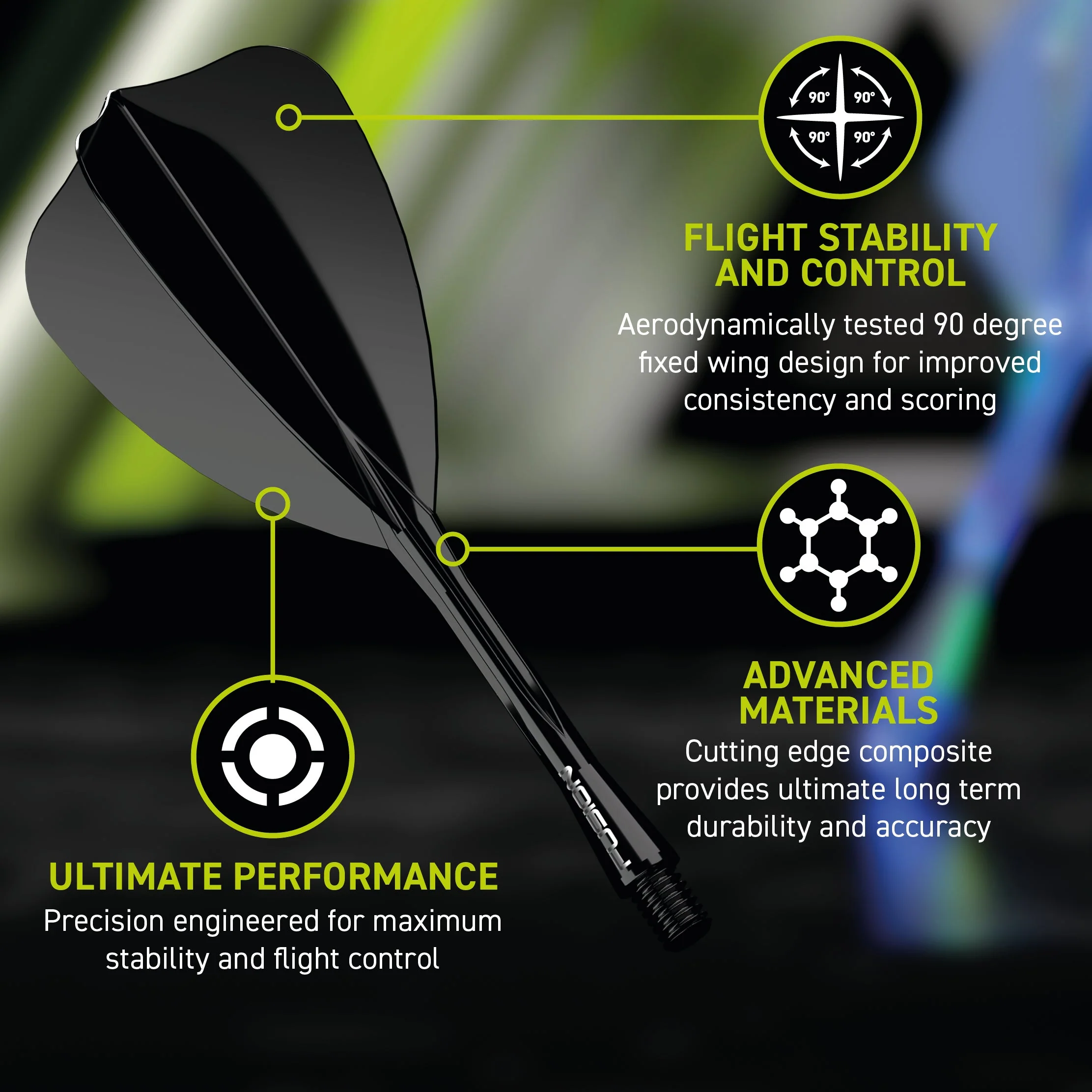 Winmau Fusion Arrow Flight & Shaft - Image 4