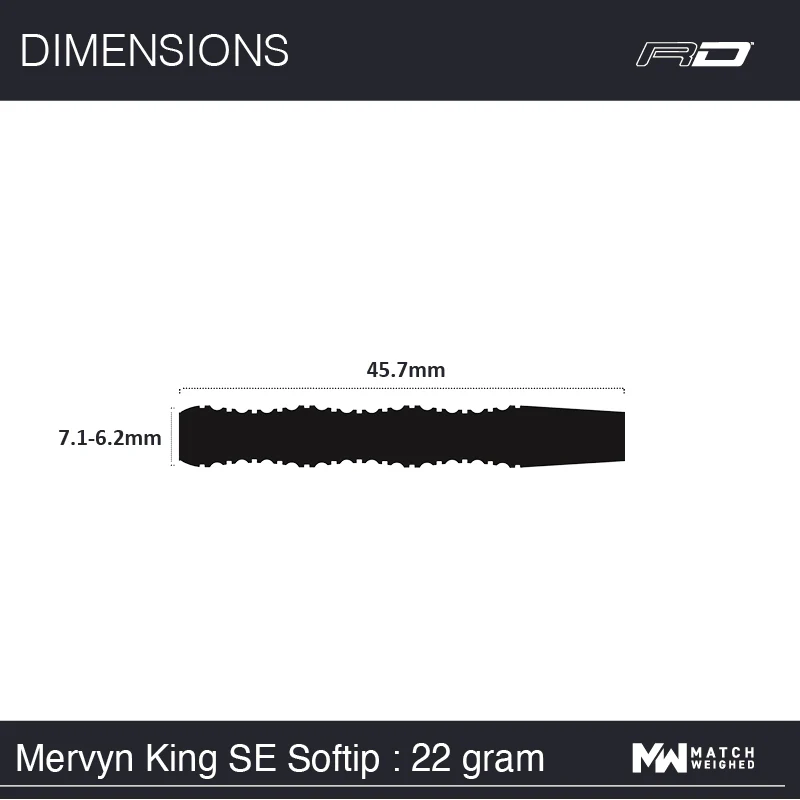 Mervyn King SE Soft Tip - Image 9