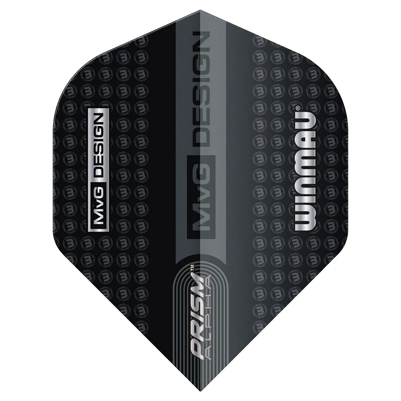 MVG Winmau Logo Black & Grey Prism Alpha Standard - Image 3