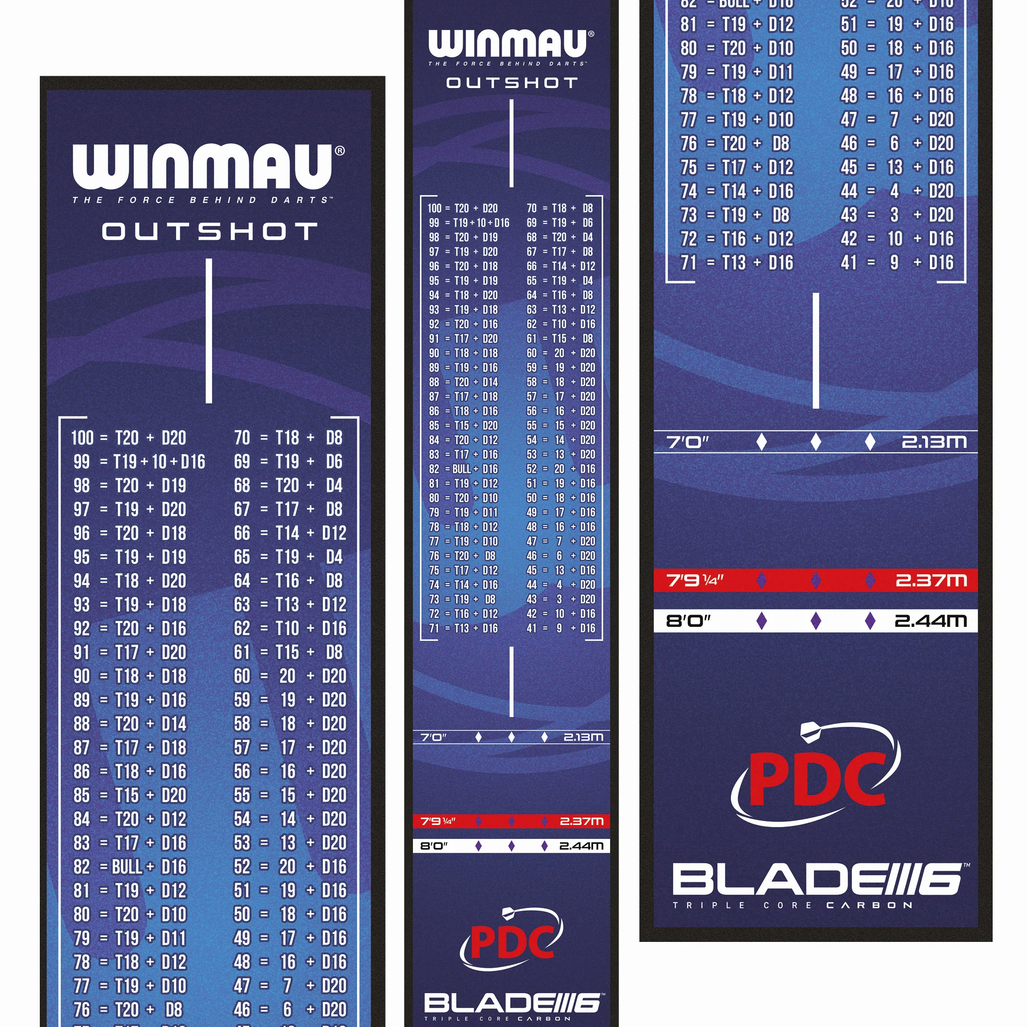 Winmau Outshot Dart Mat - Clearance - Image 3