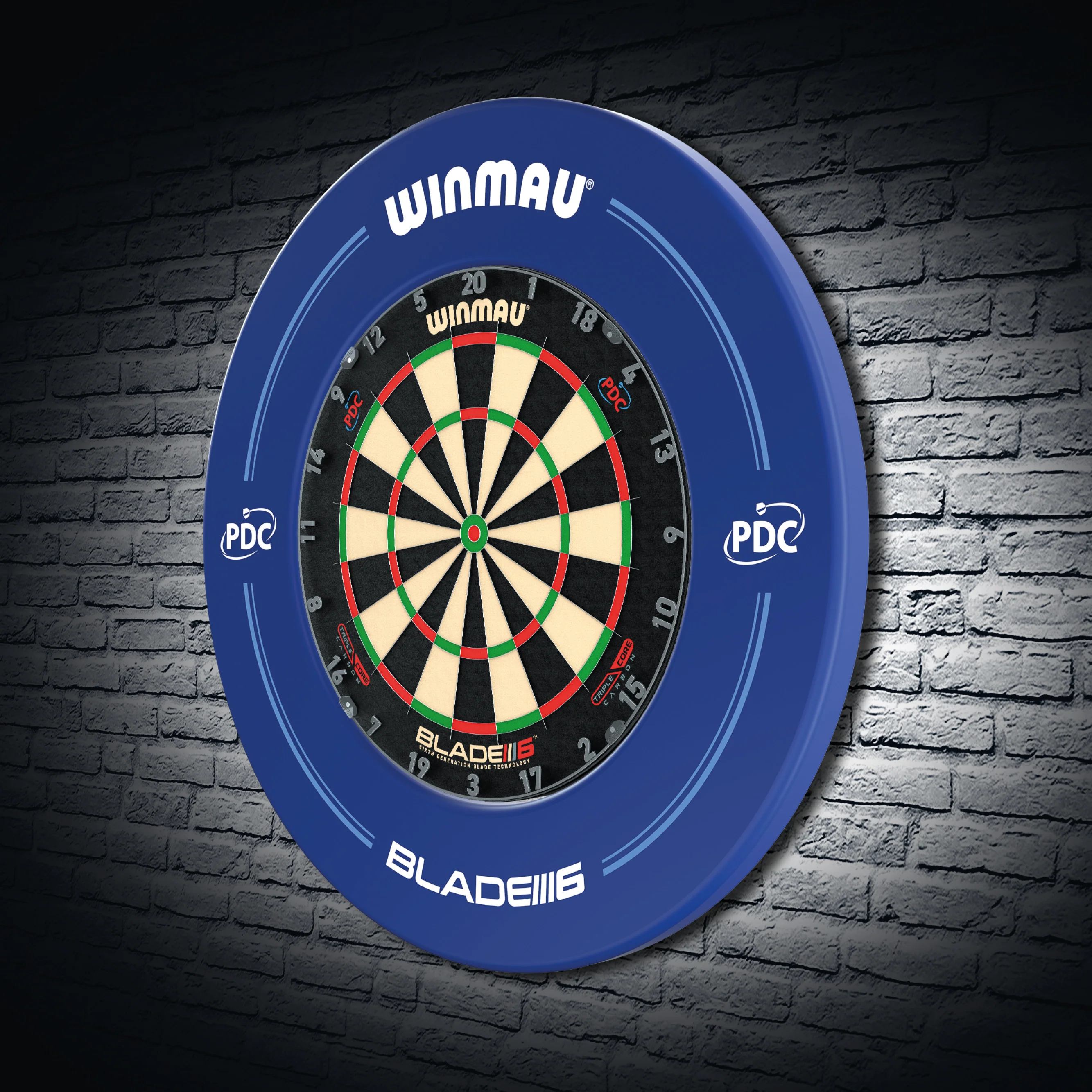 Winmau PDC Blue Dartboard Surround - Image 3
