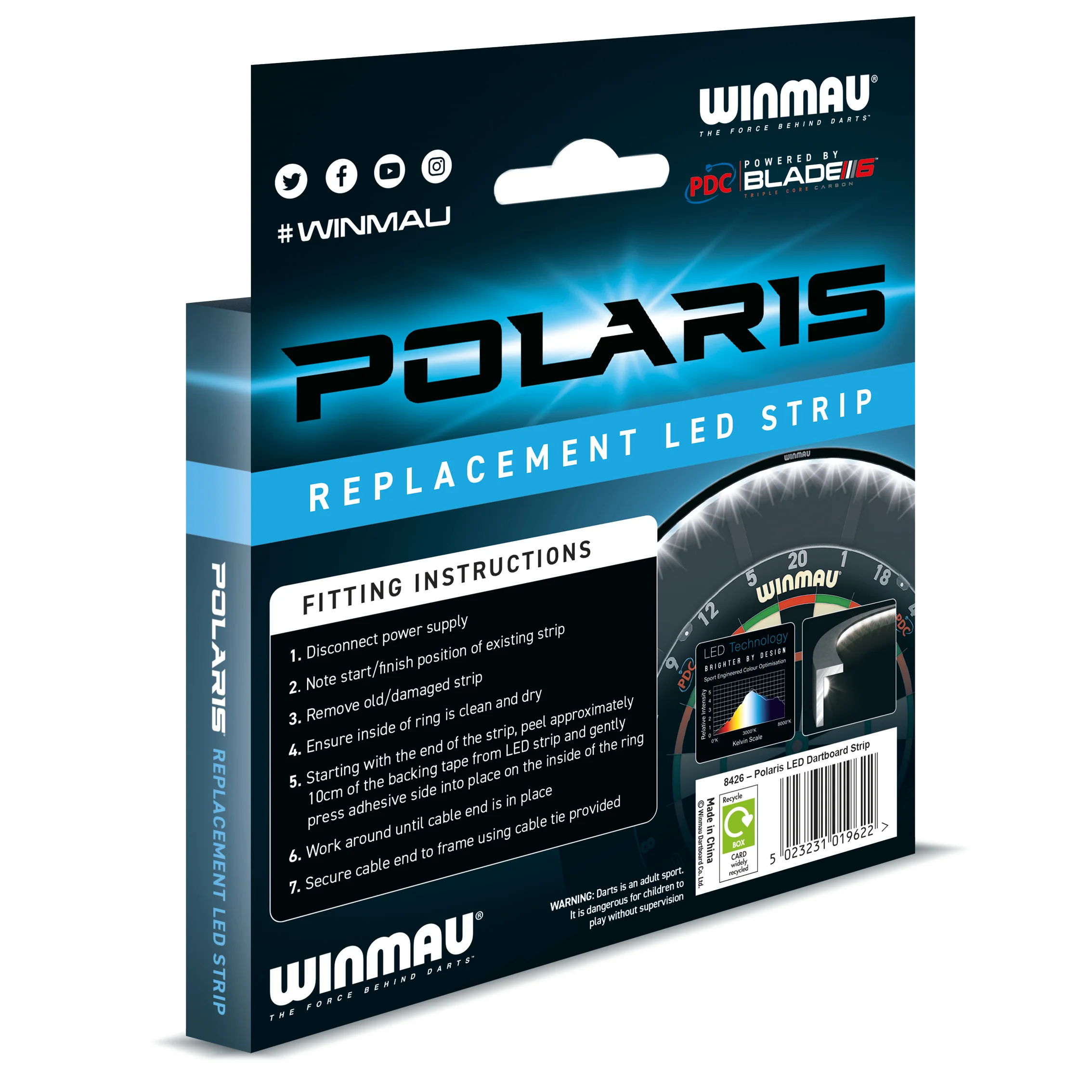 Winmau Polaris Light Strip - Image 2