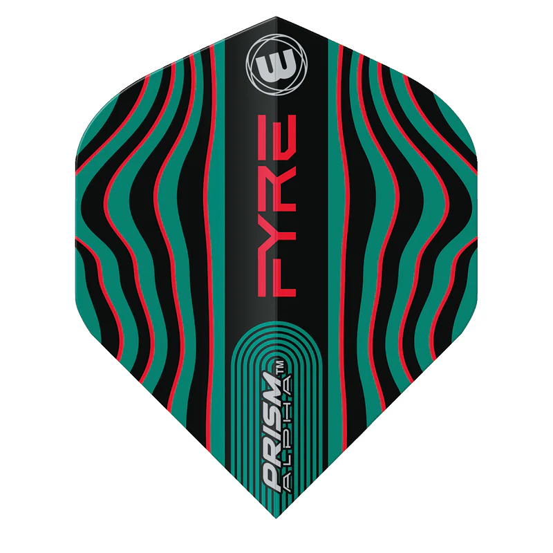 Black, Turquoise & Red Prism Alpha Standard - Image 3