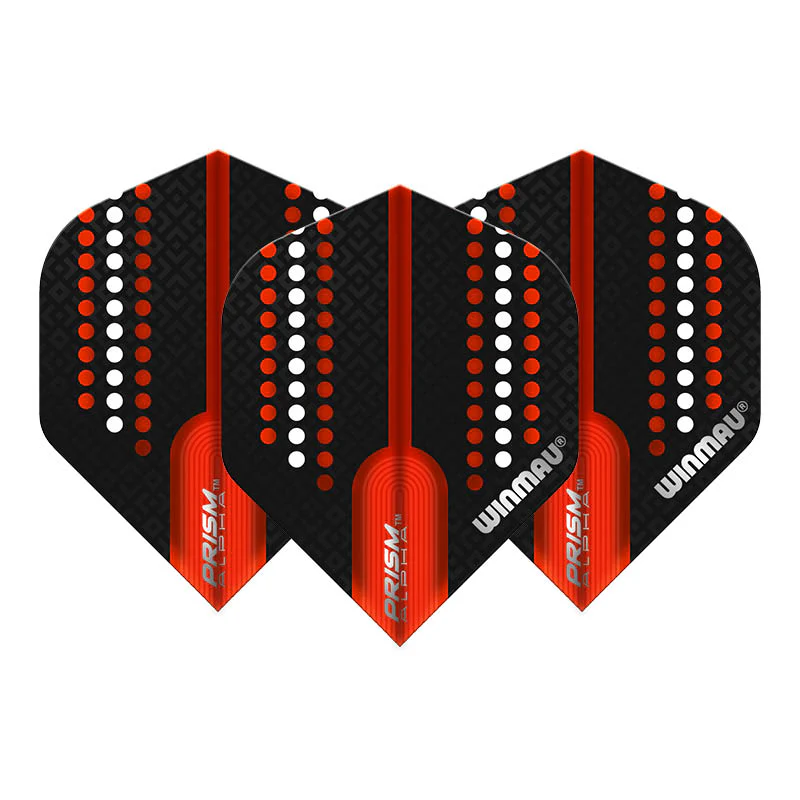 Black, White & Rocket Red Prism Alpha Standard - Image 2