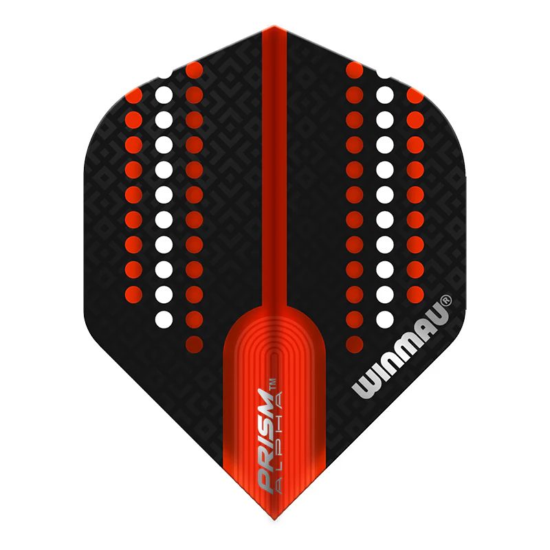 Black, White & Rocket Red Prism Alpha Standard - Image 3