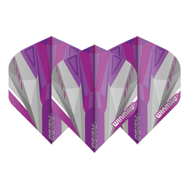 Purple & White Prism Delta Standard - Image 2