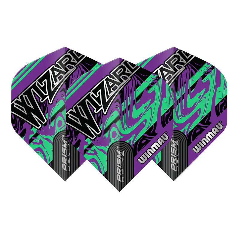 Wizard Purple & Green Prism Delta Standard - Image 2