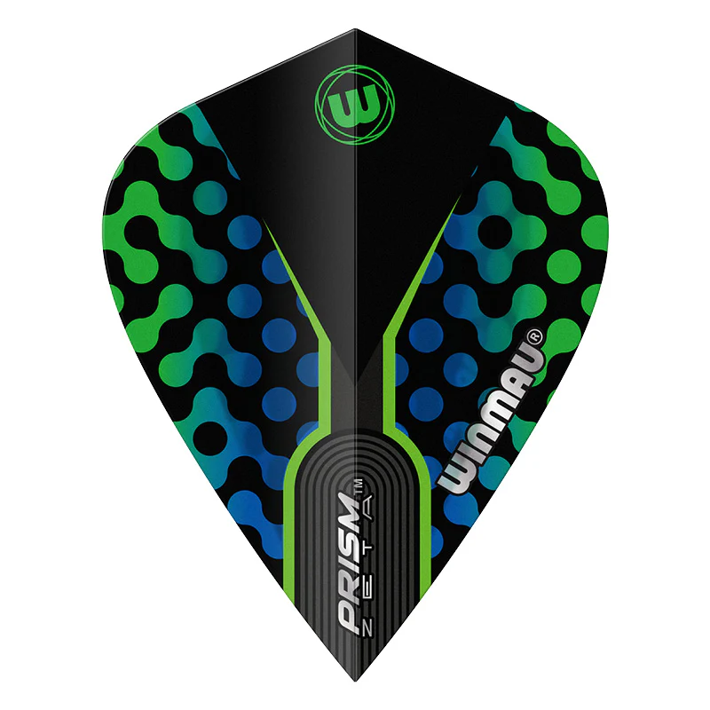 Blue, Black & Green Prism Zeta Kite - Image 3