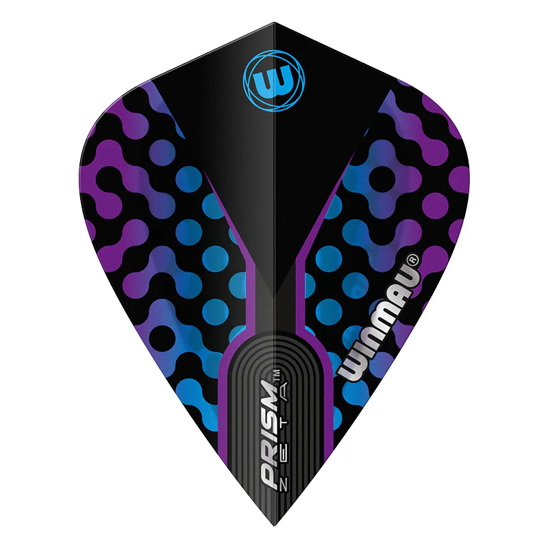 Blue, Black & Purple Prism Zeta Kite - Image 3