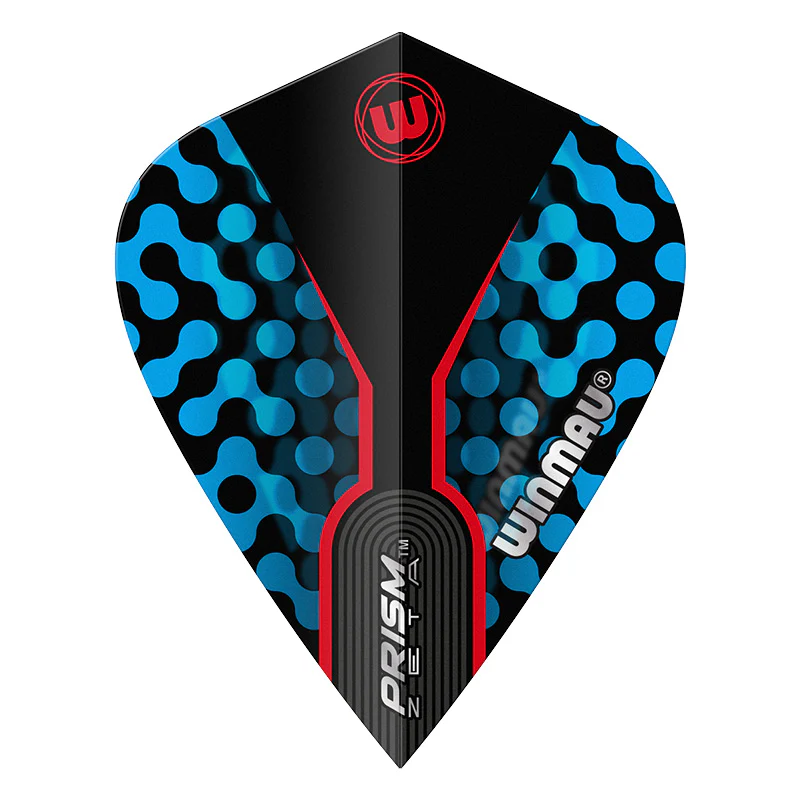 Blue, Black & Red Prism Zeta Kite - Image 3