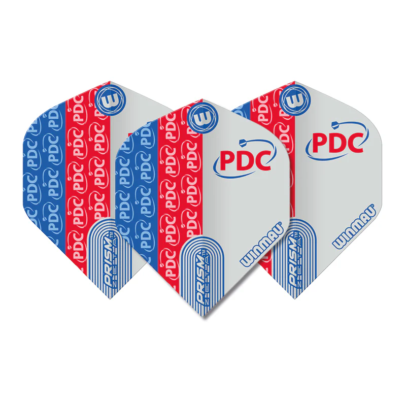 Red, Blue & White PDC Prism Zeta Standard - Image 2