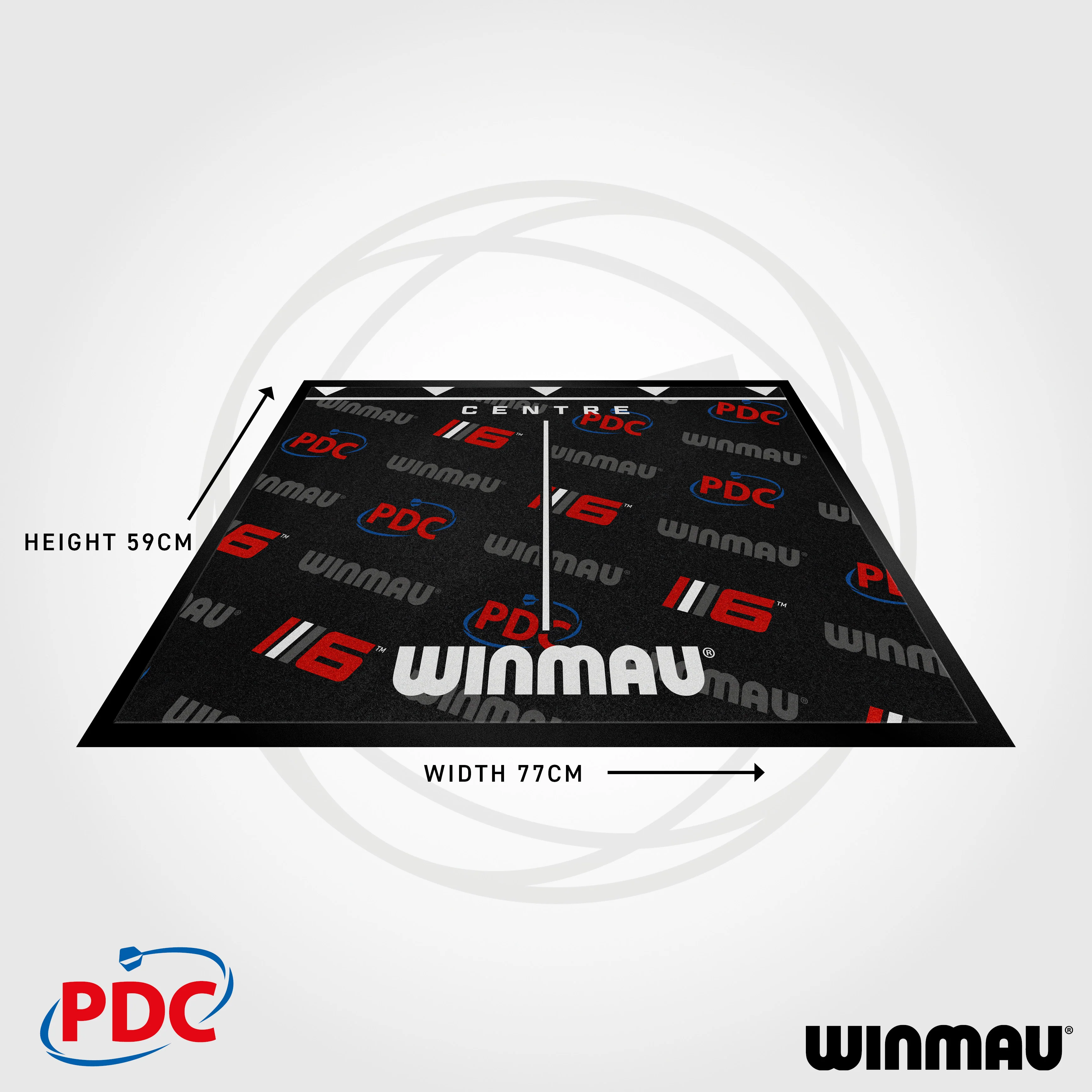 Pro Zone Compact-Pro Dart Mat - Image 4