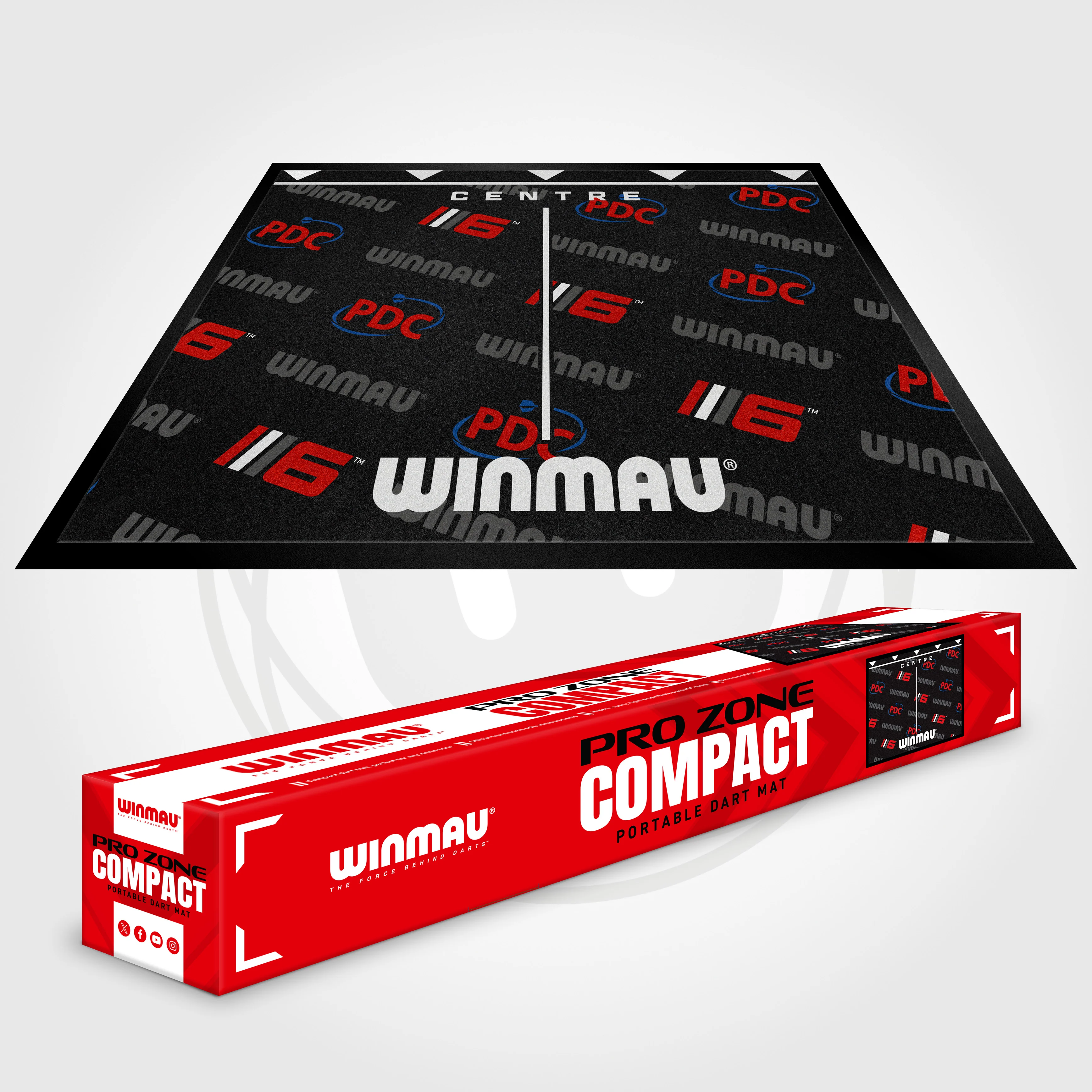 Pro Zone Compact-Pro Dart Mat - Image 6