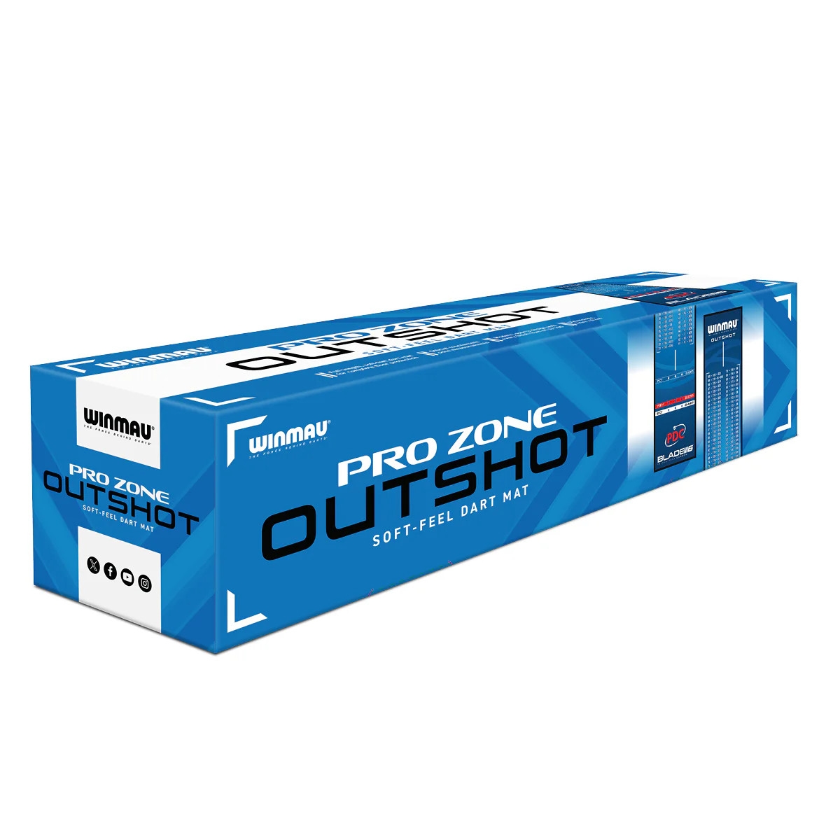 Pro Zone Outshot Soft Feel Dart Mat - Image 5