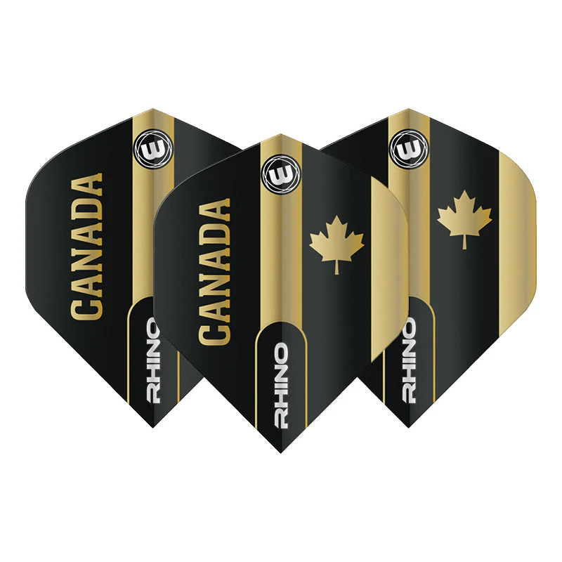 Black & Gold Canada Rhino Standard - Image 2