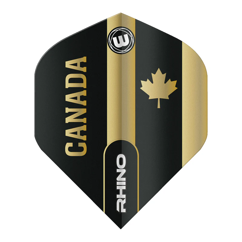 Black & Gold Canada Rhino Standard - Image 3