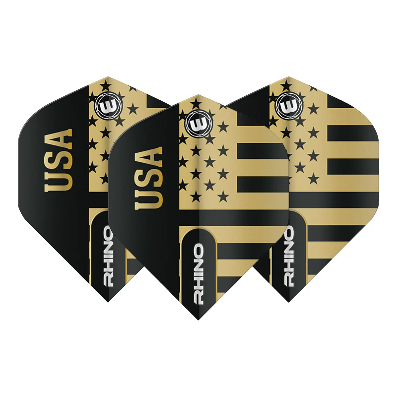 Black & Gold USA Rhino Standard - Image 2