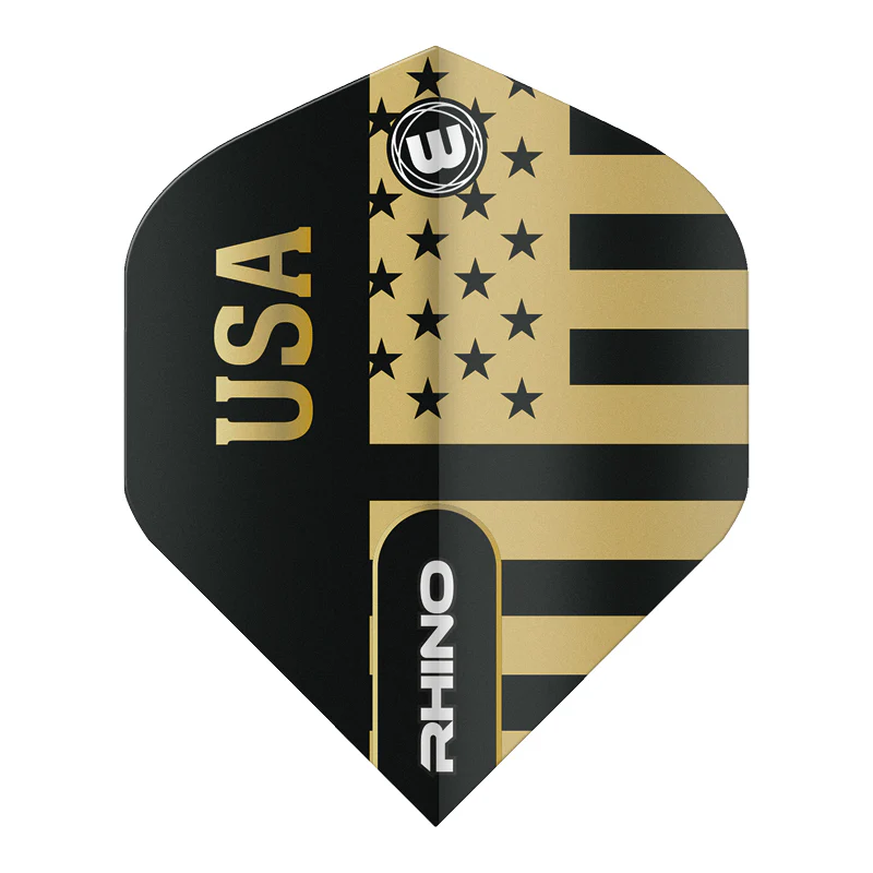 Black & Gold USA Rhino Standard - Image 3