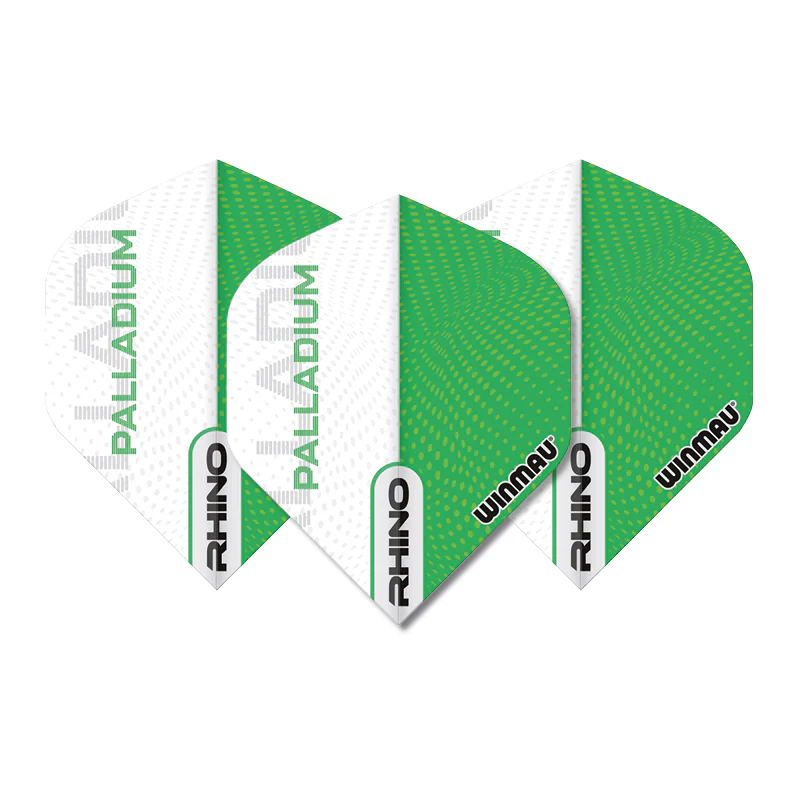 Green & White Rhino Standard - Image 2