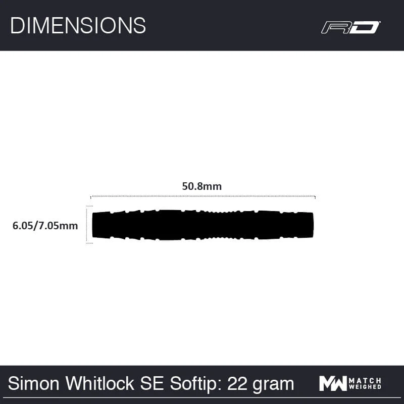 Simon Whitlock Special Edition Soft Tip - Image 7