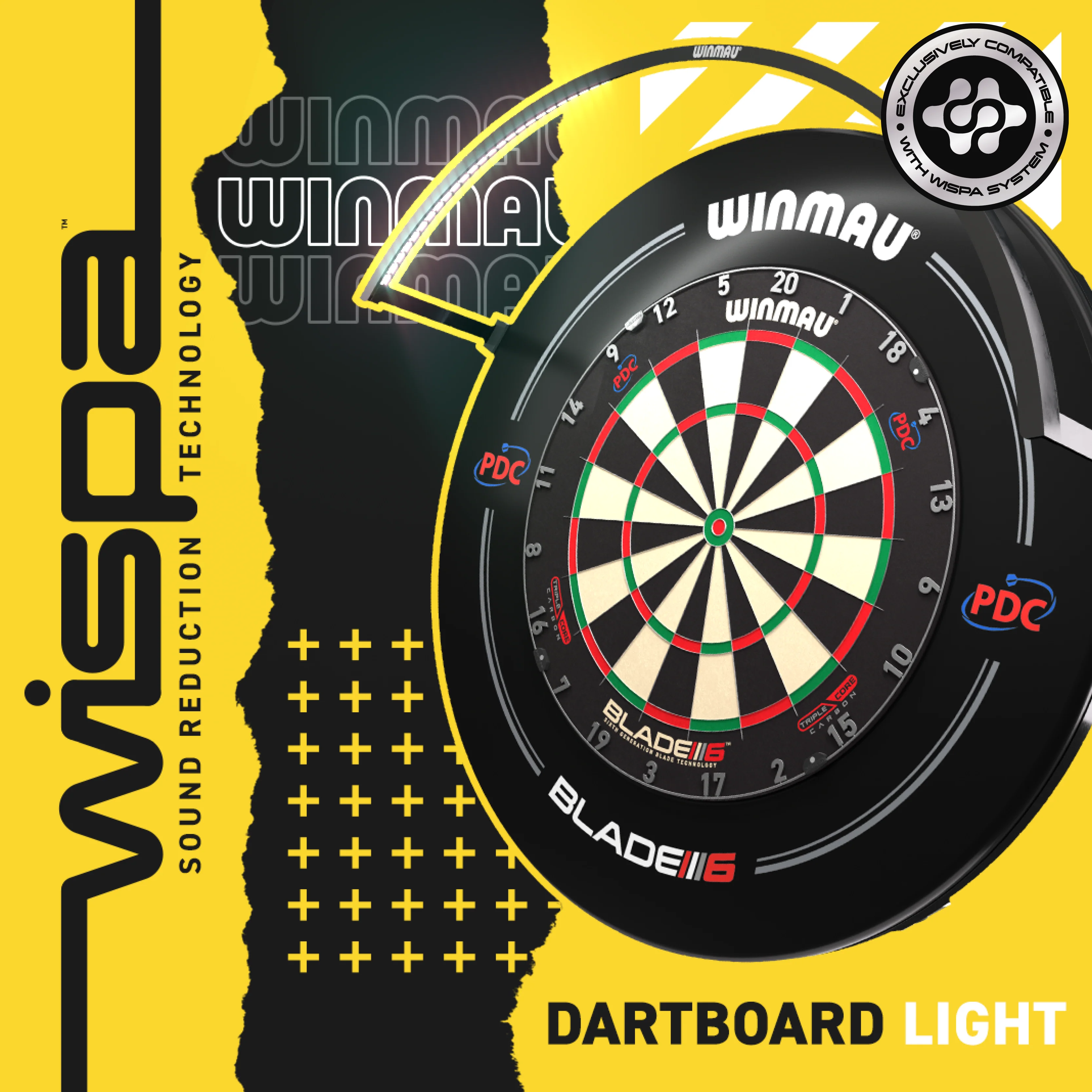 Winmau Wispa Dartboard Light - Image 6