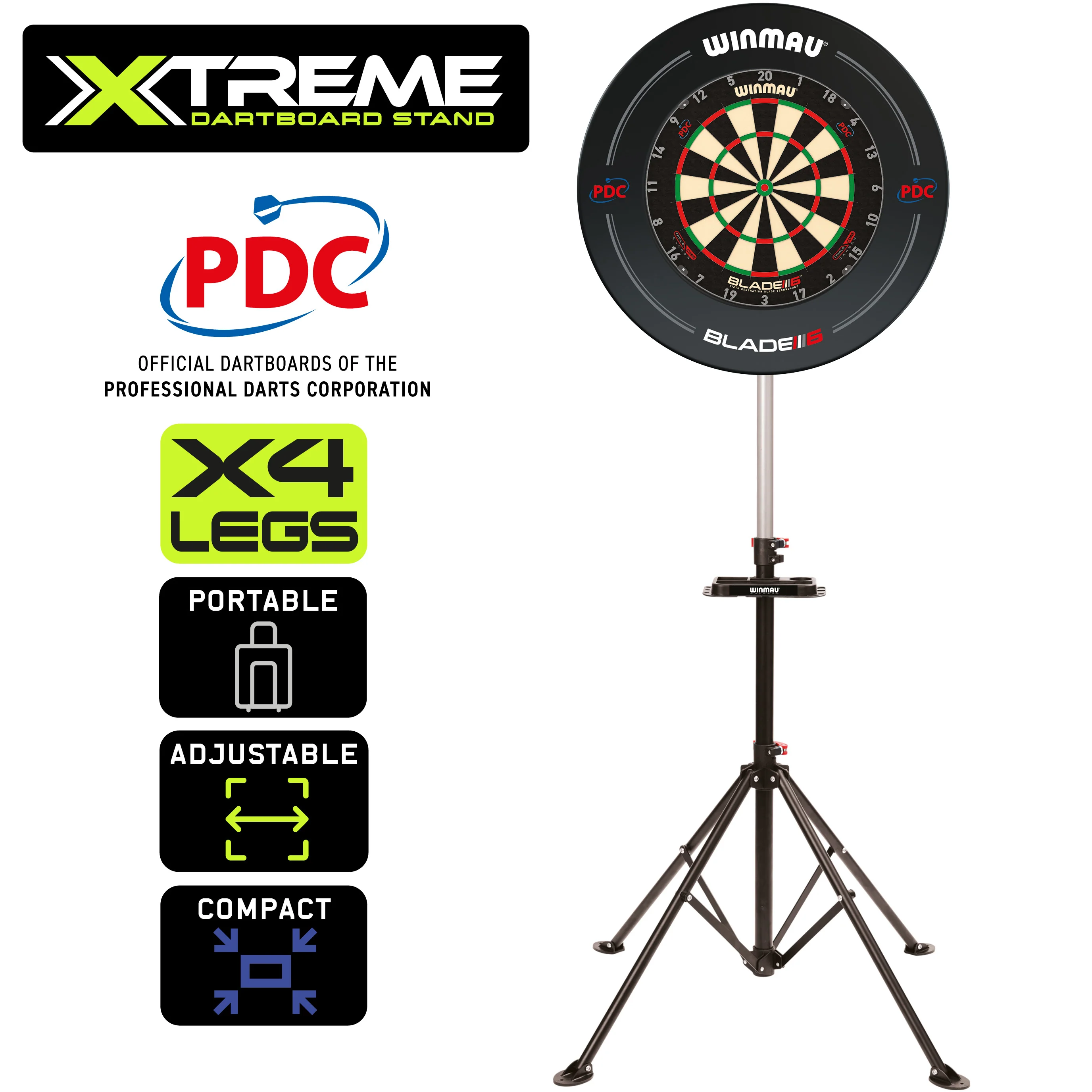 Xtreme Dartboard Stand  (Approved Return) - Image 2