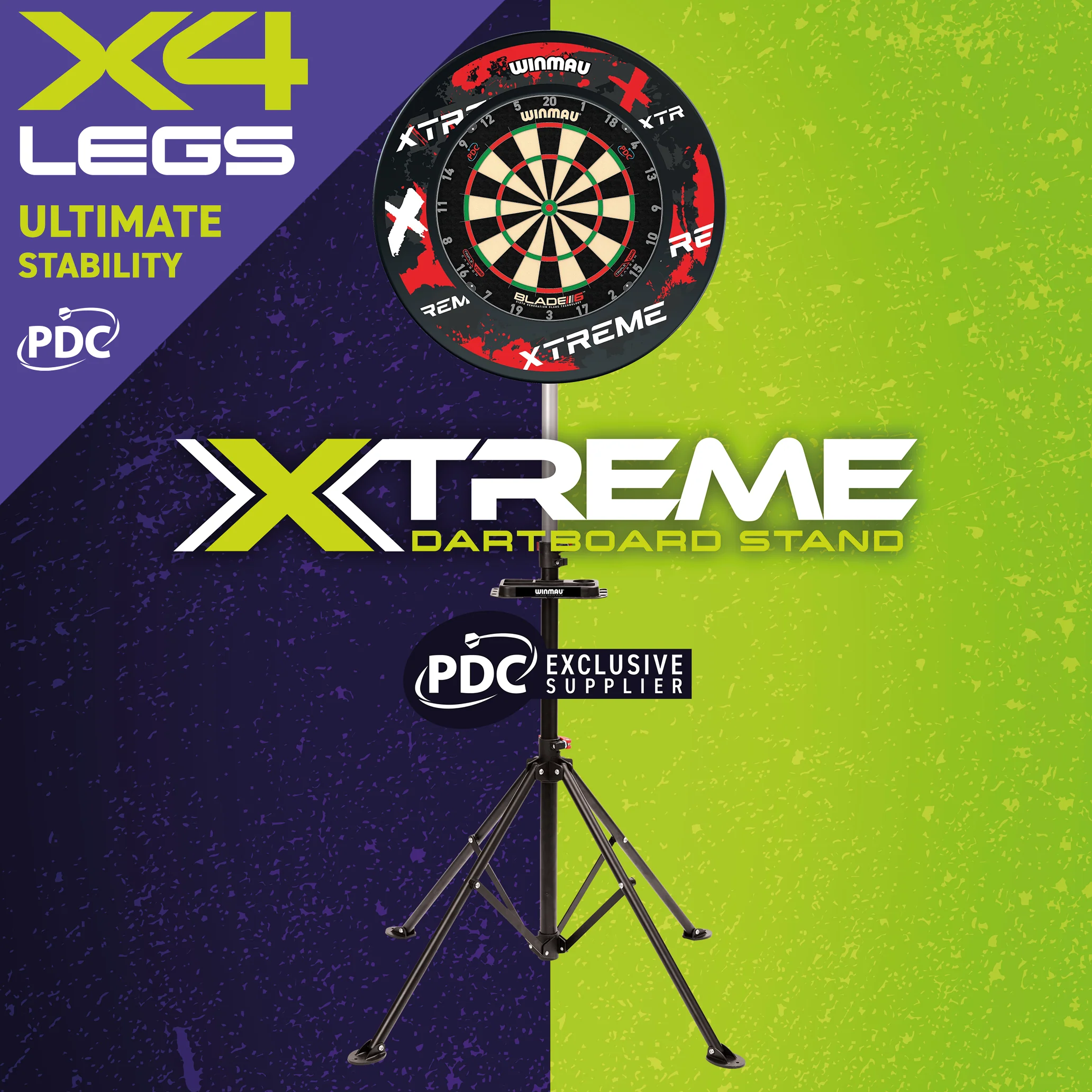 Xtreme Dartboard Stand with Blade 6 and Surround - Image 2